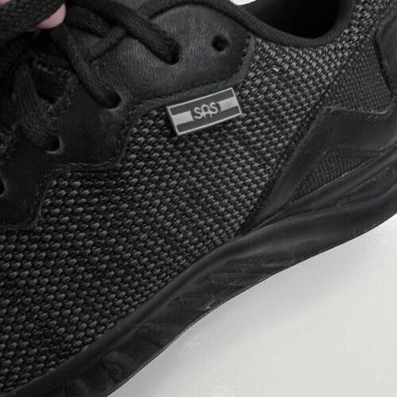 SAS Suprhon Women’s Non-Slip Lace-Up Sneaker Black/Asphalt Sz 6.5US Super Fabric - Picture 5 of 11